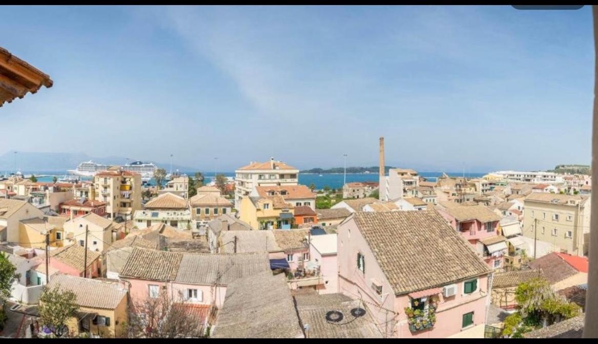 Makis Sea-View Apartment-Corfu Port Mantouki Extérieur photo